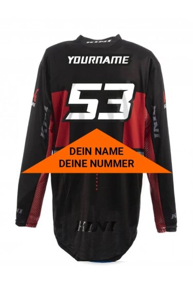 KINI Red Bull Flash Jersey V2.2 Black/Red XXL